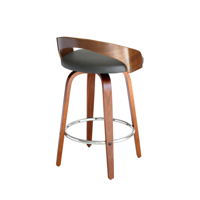 Corrigan Studio® Maxime Swivel Bar Stool & Reviews Wayfair